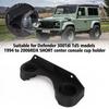 Double Hole Beverage Cup Holder For Defender 300Tdi Td5 Models 1994 To 2006RDX Short Center Console Cup Holder