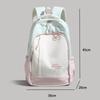 Small fresh and high-value backpack, new trendy large-capacity contrasting color, junior and high school student schoolbag