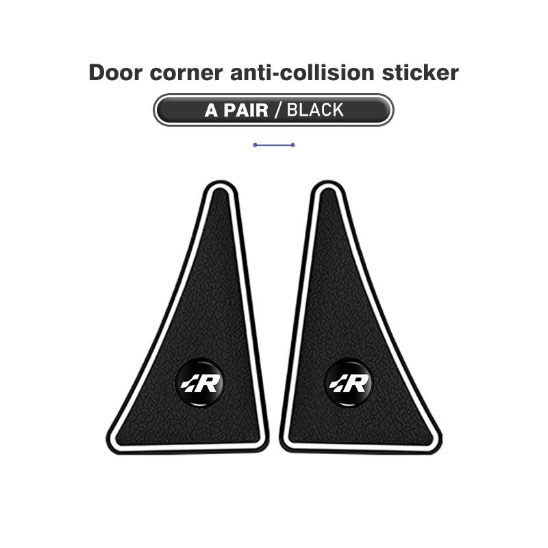 Universal Car Door Corner Anti-collision Covers Protector Sticker Accessories For Volkswagen VW Beetle CC B5 B6 B7 EOS GTI MK2 Xn4
