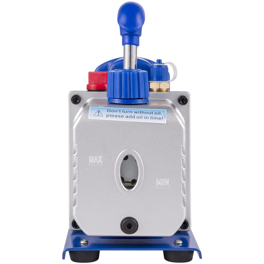 VEVOR Vacuum Pump 51 L/min(1.8CFM), Vacuum Devices Manifold Gauge Set for HVAC/Car AC Refrigerant Charging
