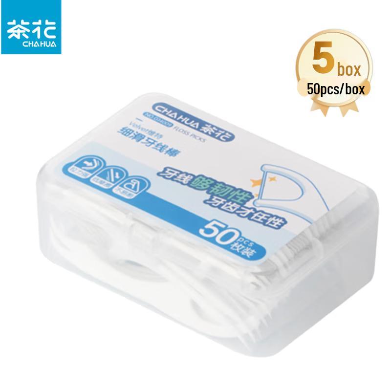 Chahua Fine Smooth Dental Floss Picks