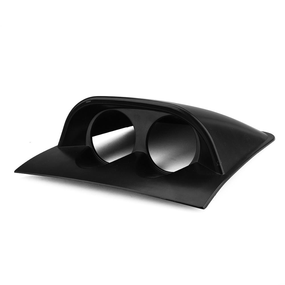 Universal 2 inch 52mm dash board dual Triple gauge pod black carbon Fiber color Gauge Pod Mount Holder