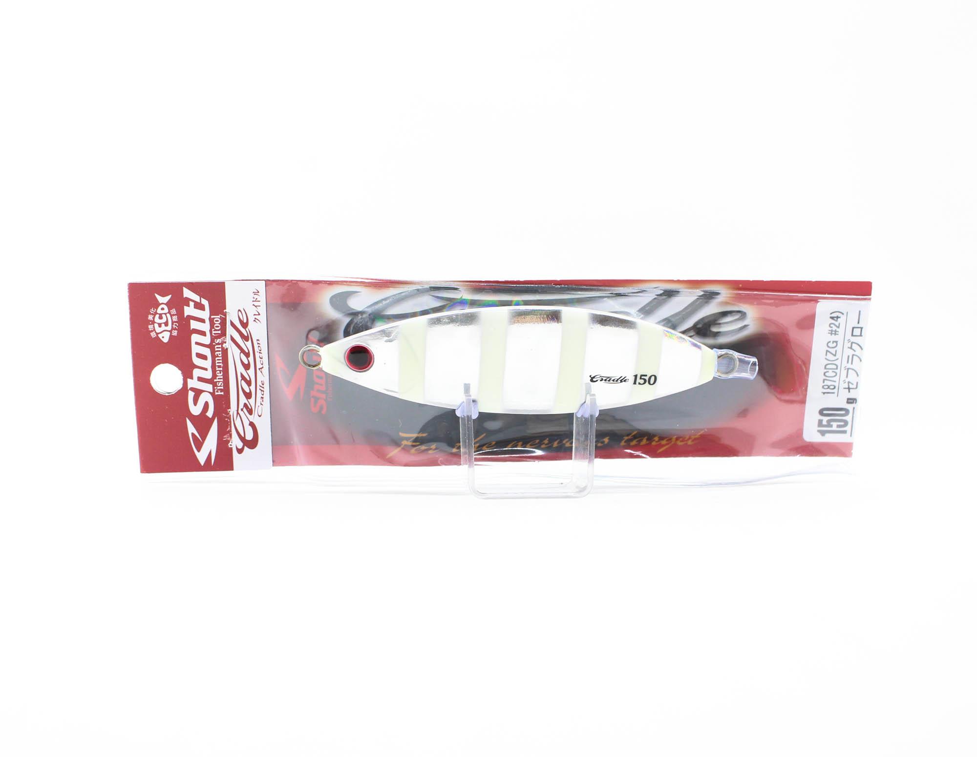 

Shout 187-CD Metal Jig Cradle Slow Fall 150 grams ZG (5365)