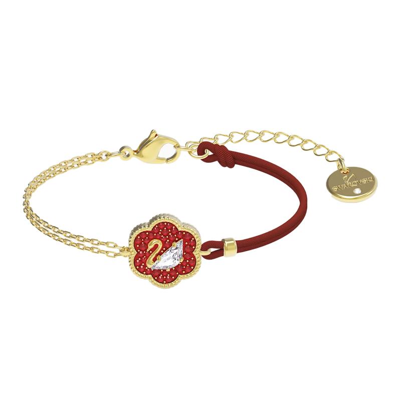 Swarovski Flower of Fortune Huakai Yaoji gold-plated bracelet for women 5599281