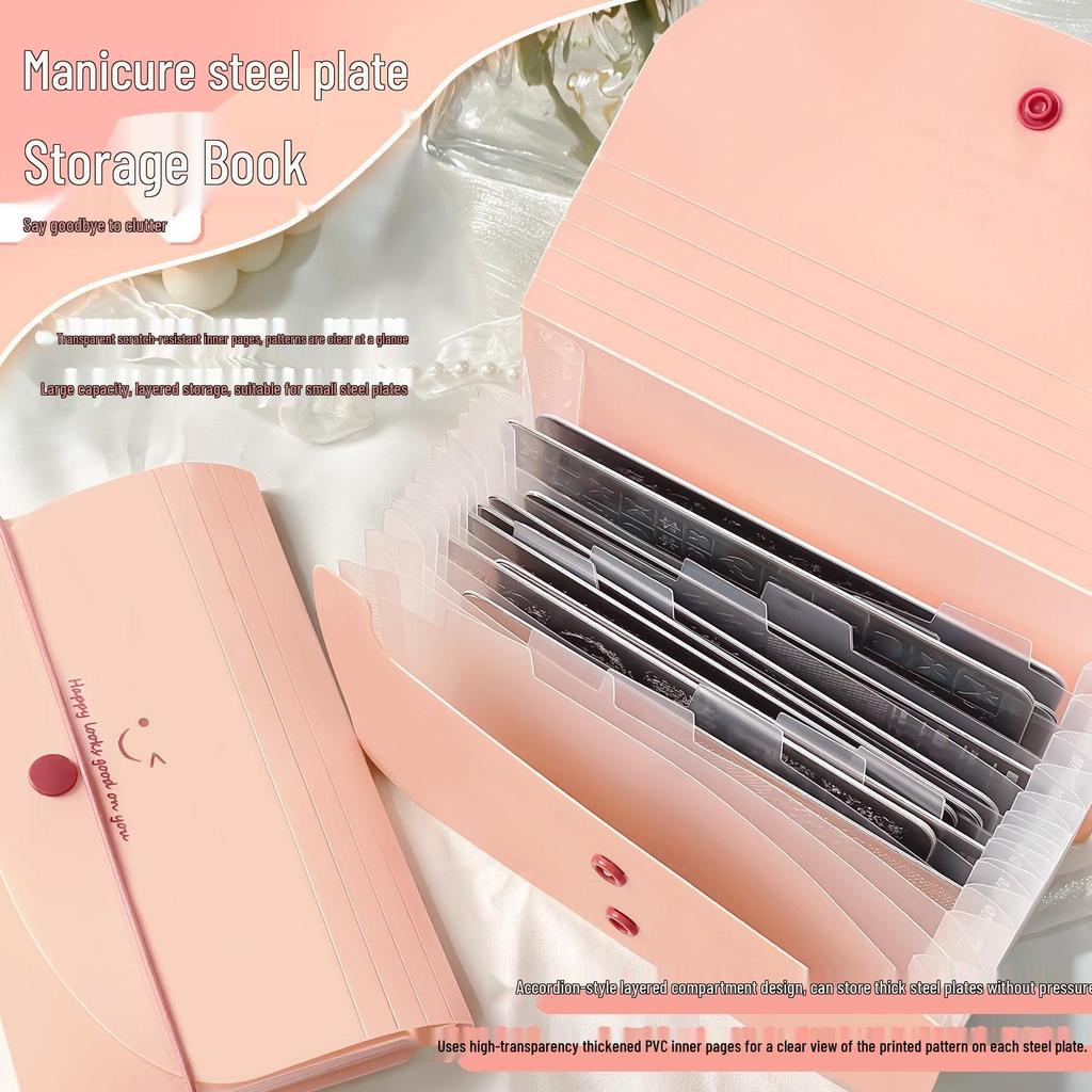 X-011 Heartbeat Nail Art Transfer Plate with Scraper – Stylish and High-Value Designs
