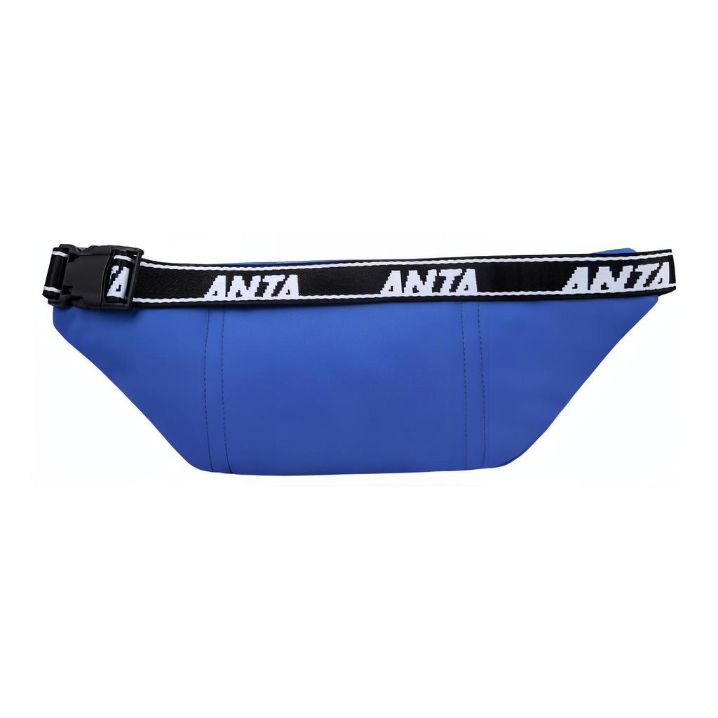New Anta Mr.friendly Biscuit Man Collaboration Fabric Fanny Pack Regular Unisex Iron Blue 192228133-2