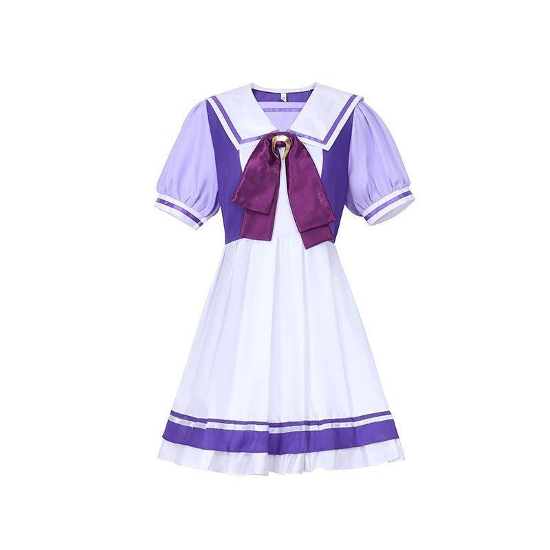 Uma Musume Pretty Derby Anime Suit McQueen Tresson College Special Week cos Full Sailor Suit Women
