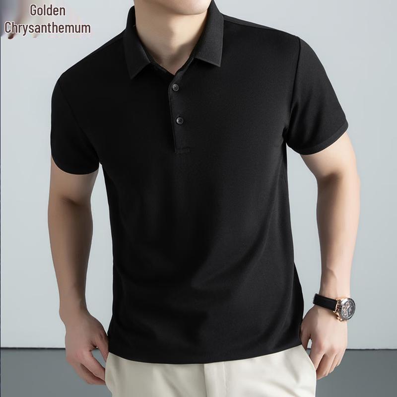 Men s Cotton Blend Short Sleeve Polo Shirt 52