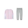 Nike Casual Sports Suit Comfortable Soft Simple Elegant Kids Suit Cherry-Blossom-Pink N32432267GS-005