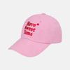 SALTANDCHOCOLATE [HAST] Sweet Pigment Ball Cap Pink 4C2521001