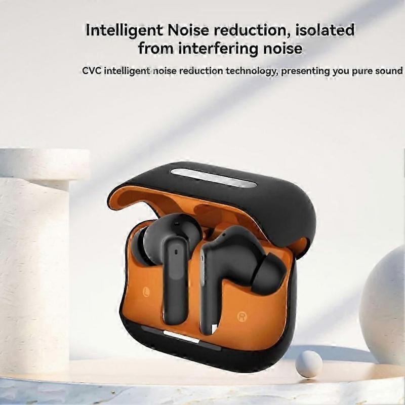 Wireless Bluetooth V5.3 Ear Buds Hybrid Active Noise Cancelling ENC ANC Earbuds for Laptop Pad Andr