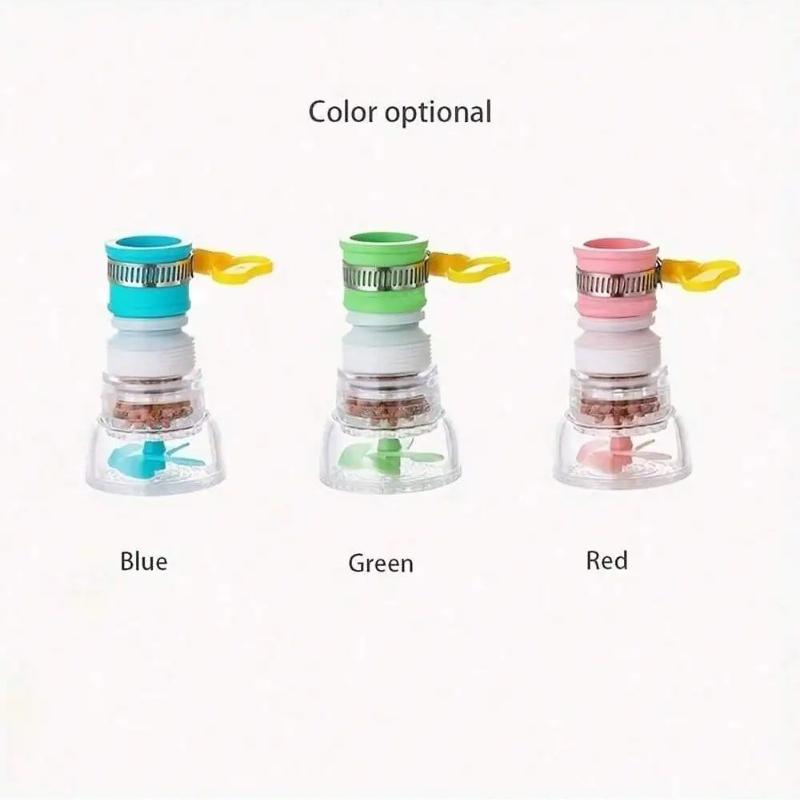 1pcs Faucet Splash Proof Faucet Kitchen and Household Showerhead Universal Tap Water Connector Extender Rotary Water Purifier