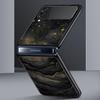 Fashion Starry Sky Stars Hard PC Phone Case For Samsung Galaxy Z Flip 7 6 5 4 Black Cover For Galaxy Z Flip 3 Foldable Shell Bag