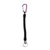 Heavy Duty Retractable Fishing Anti-lost Rope Telescopic Spring with Carabiner for Kayak Angling Outdoor Sports