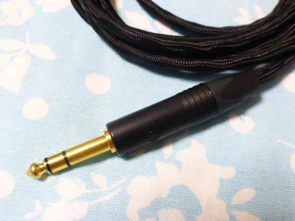 Mogami 2944 braided standard plug 200cm for ATH ADX5000 SR9 MSR7b ESW750 ESW950 ESW990h and Neutrik 8-core 6.3mm ESW950S, NP3X-B ATH-AWKT