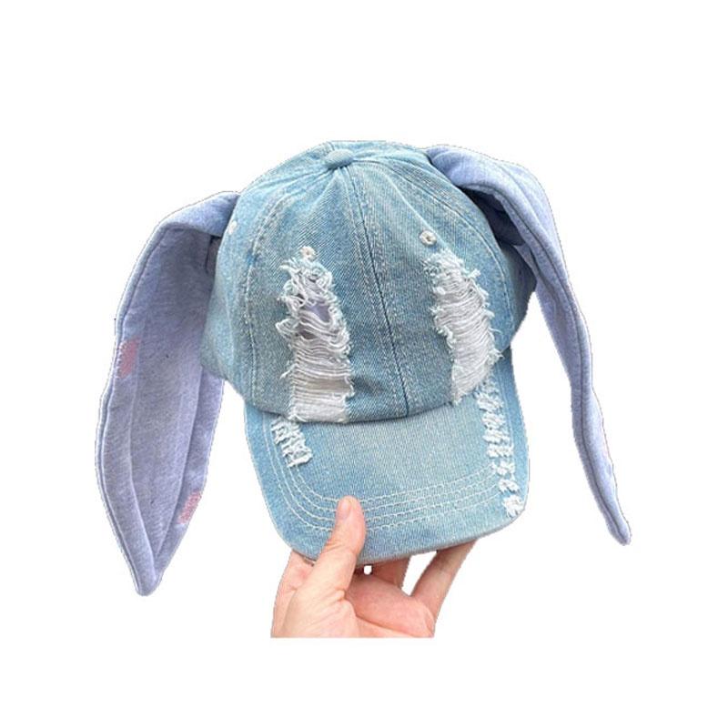 

О боже, бейсболка с круглым верхом и кроличьими ушками Newjeans Hanni Danielle на лето