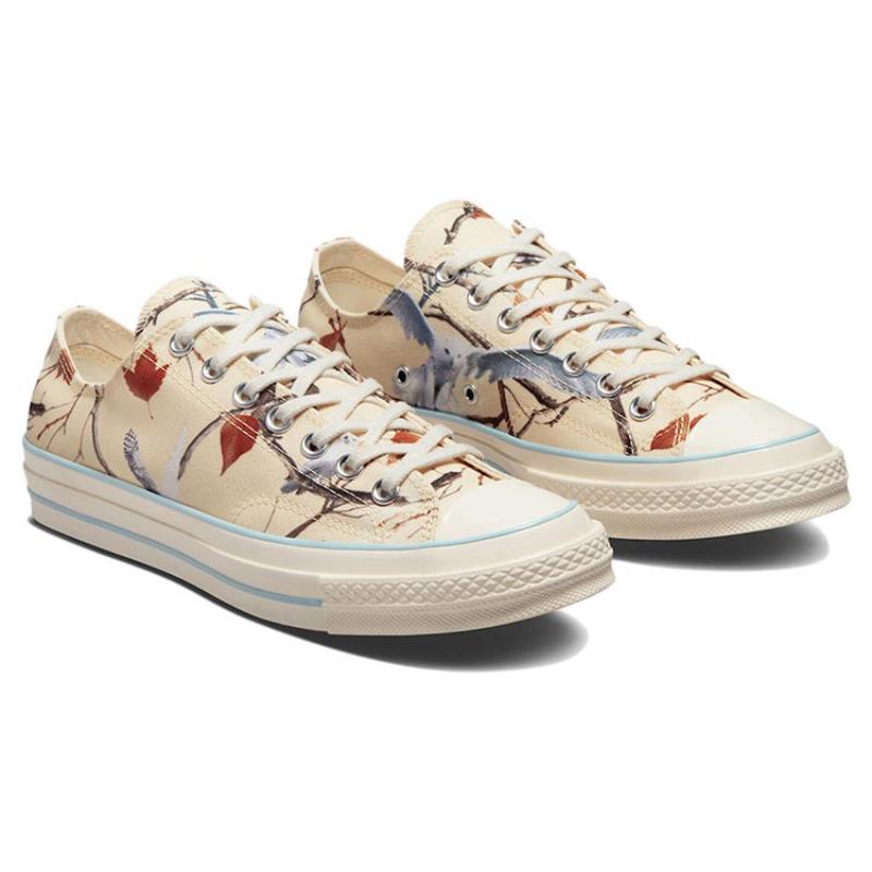 GOLF WANG X Converse Chuck 70 "Owl" Classic Trendy Durable Lightweight Low-top Canvas Shoes Unisex Beige