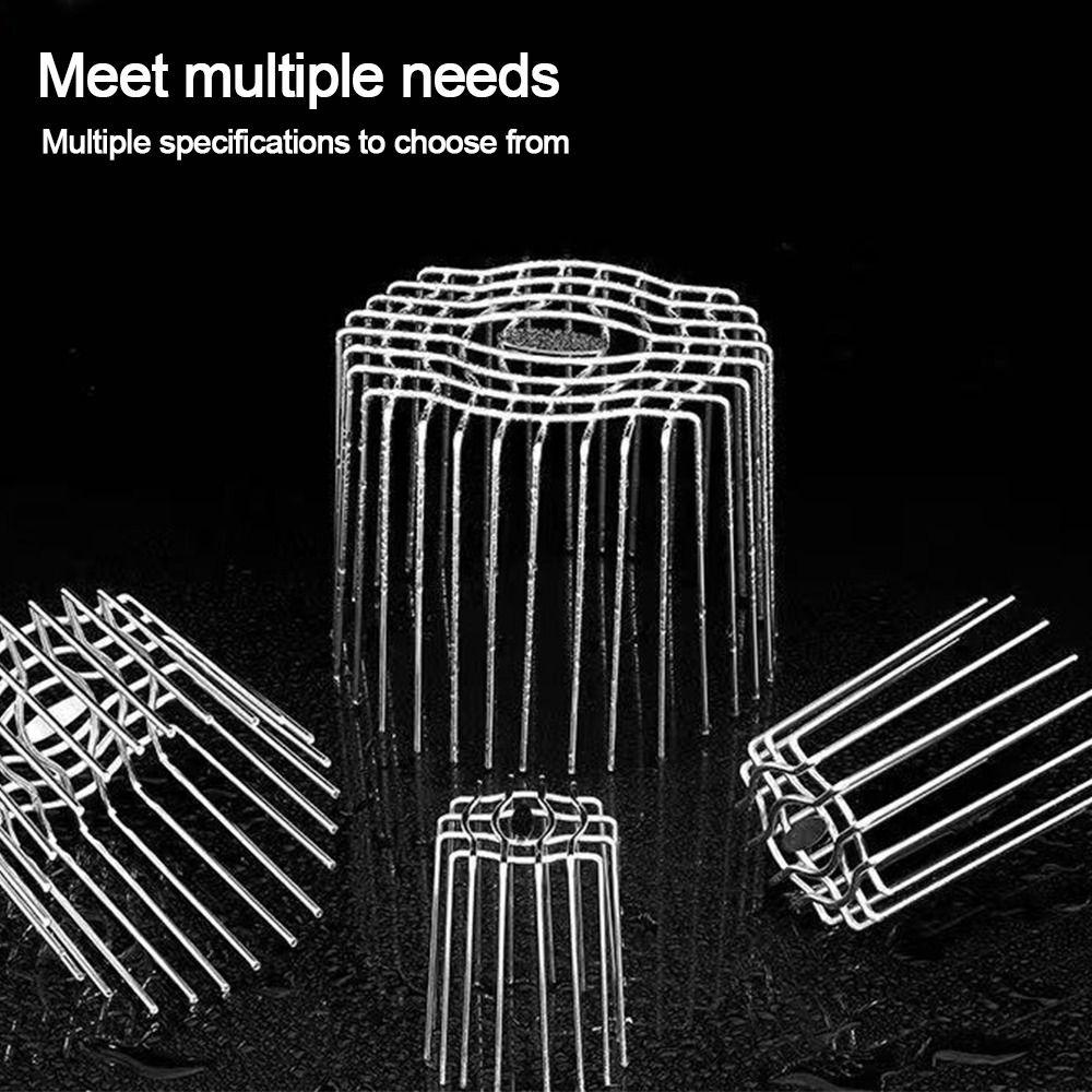 Round Roof Floor Drain Stainless Steel Rooftop Rain Pipe Cap  Drainage Plumbing Fitting