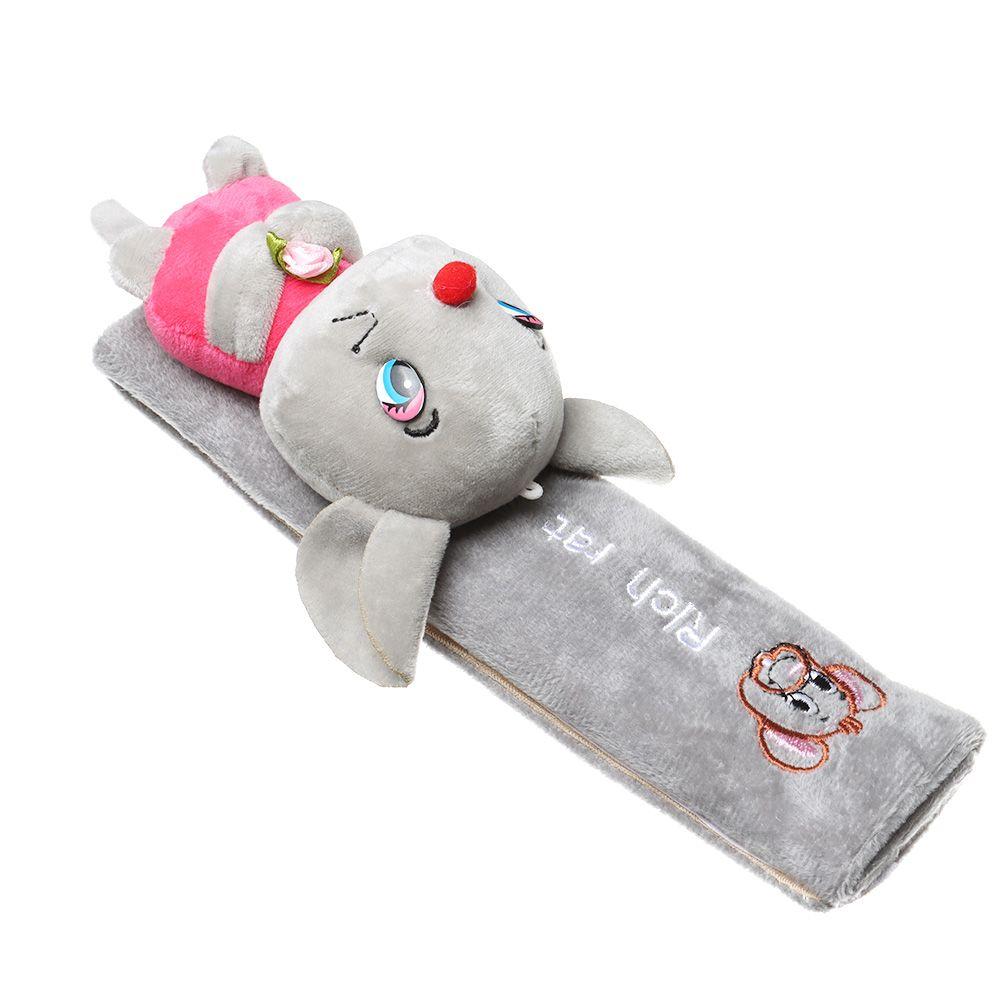 Hot Flannel General Model Cartoon Shoulder Strap Shoulder Guard Car Safety Belt Protector