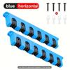 2pcs Wall Mounted Fishing Rod Storage Rack - Holds 6 Rods, Saves Space, Easy Access