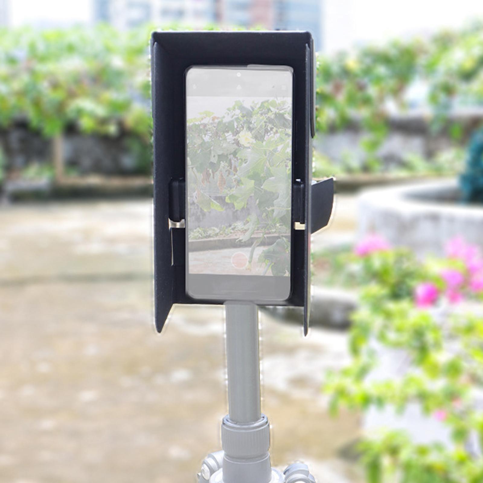Foldable Smartphone Sunshade Minimizes Reflection and Protects from Sun Damage Magnetic For 4.7-7inch Phones 1 чёрный