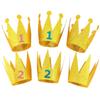 Gag Gift for Kids&Adults 1 Set Birthday Crown Ornaments Kids Party Favor Toys Creative Supplies Halloween Supplies