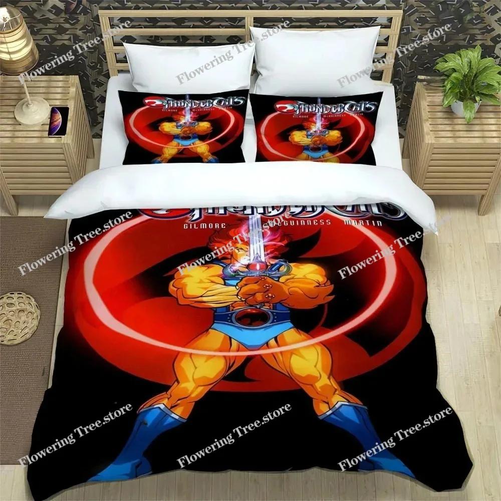 3D Printing Thundercats Bedding Set Cartoon & Animation Quilt Cover Single Twin Full Queen King Size Aldult Kid Bedroom Duvetcov
