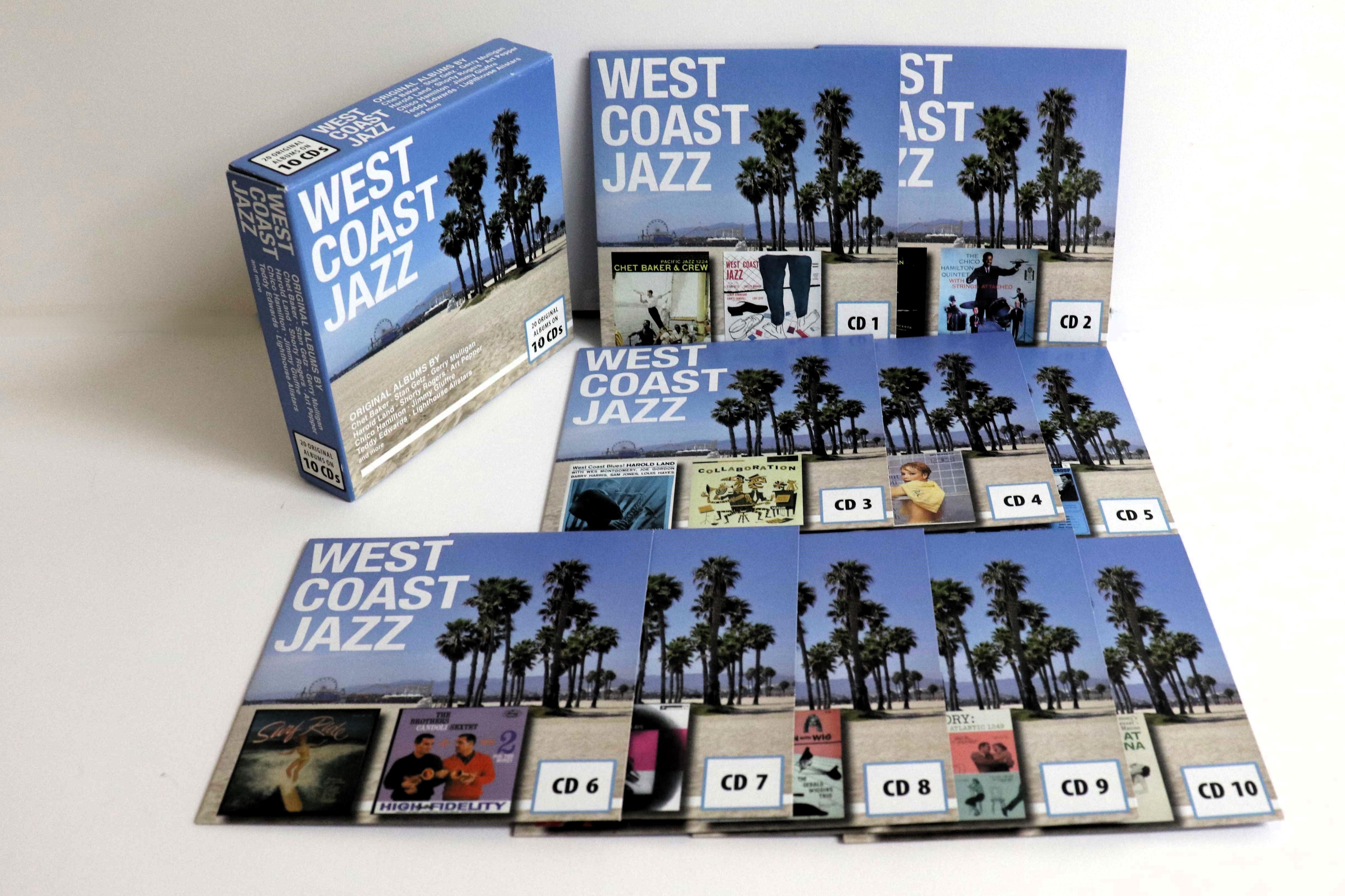 

CD VARIOUS - West Coast Jazz 600167 INTENSE MEDIA 2014 Europe Jazz Used
