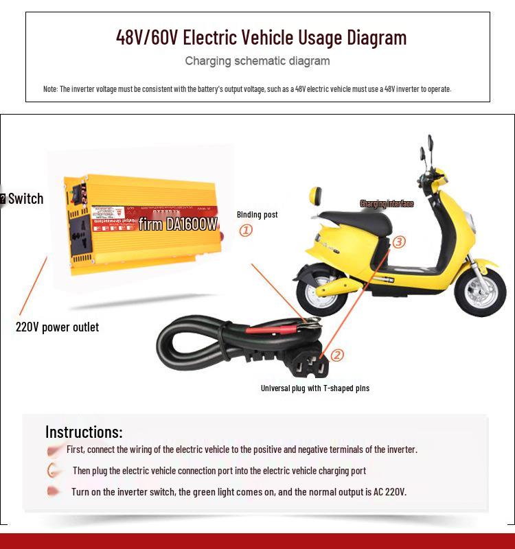 Pure Sine Wave Inverter for Truck 12V/24V/48V to 220V, 3000W-5000W Car Inverter