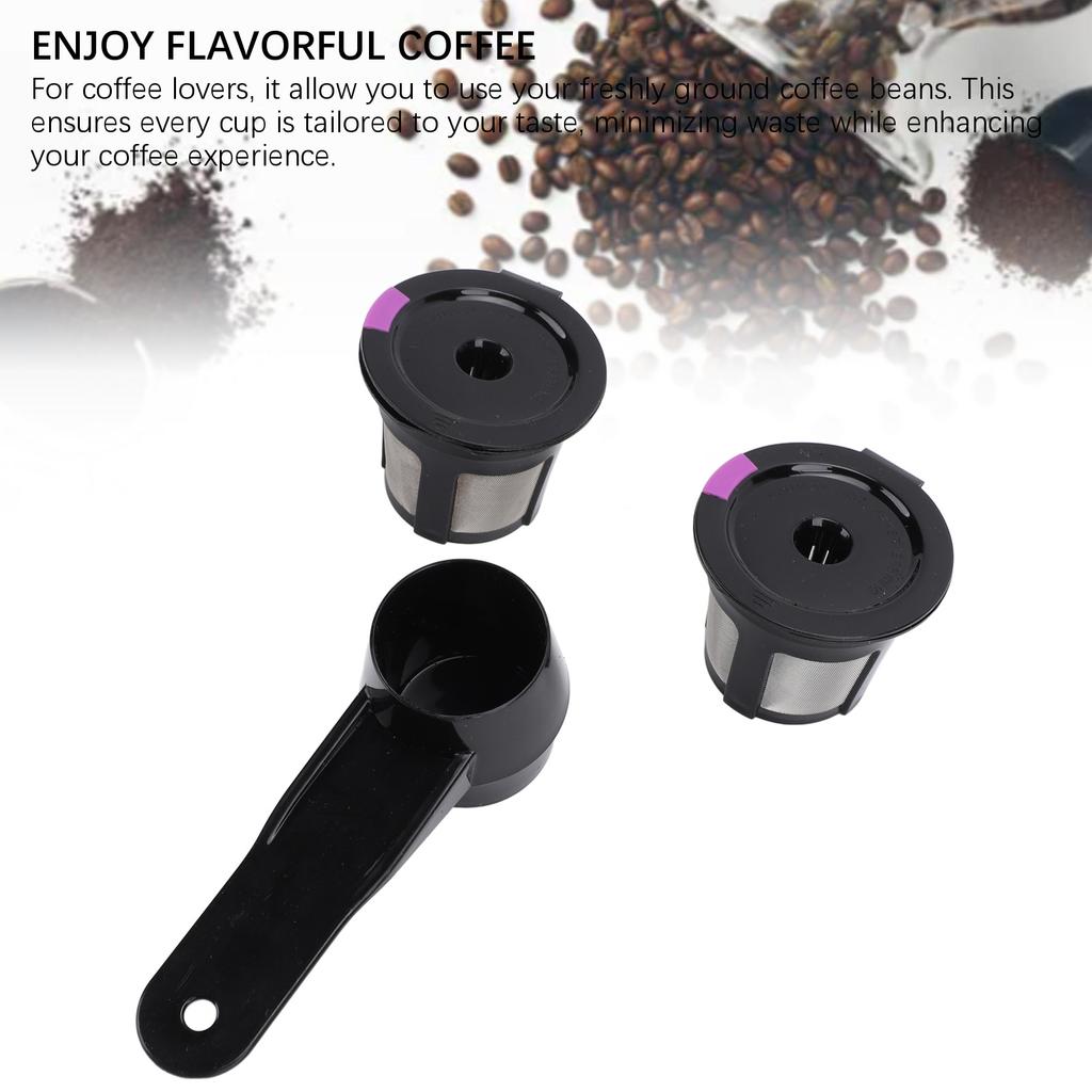 Reusable Coffee Capsule Scoop Set Reusable Coffee Pod PP Spoon for K200 K250 K300 K350 K360 K400 K450