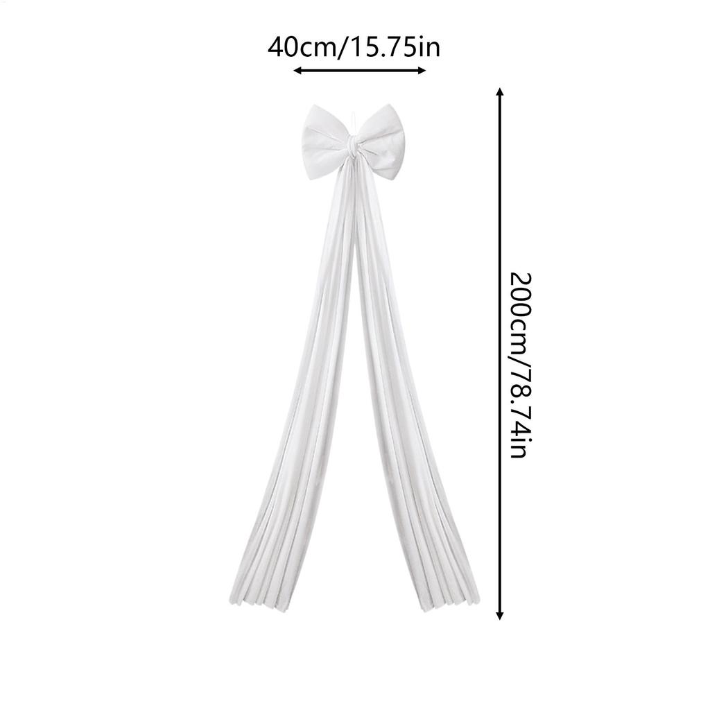 Christmas Tree Topper Bow Extra Large 6.6 Ft Seasonal Decor Christmas Big Velvet Bows Decoration For Home Wall Stairs Fireplace