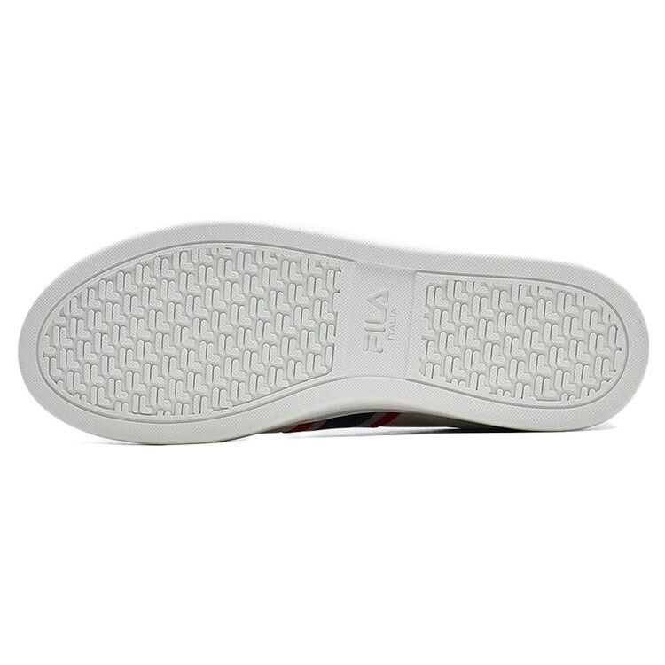 FILA Vigor Synthetic Leather Comfortable Sports Breathable Low-Top Casual Shoes Men sneakers White F12M312202FSW