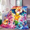 Pokémon Pikachu Series Flannel Blanket—Soft To the Touch, the Perfect Choice for Home Relaxation; an Excellent Gift for Pokémon