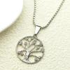 New Design Tree Of Life Neck Chain For Women Men Stainless Steel Silver Color Life Faith Artistic Pendant Necklace Jewelry Gifts