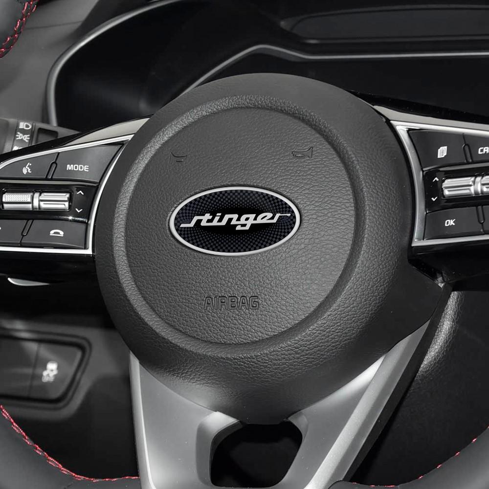 3D Car Logo Steering Wheel Center Emblem Sticker For KIA GT K5 Sportage Ceed Sorento Cerato Rio Soul KN Stinger Proceed Picanto BK7