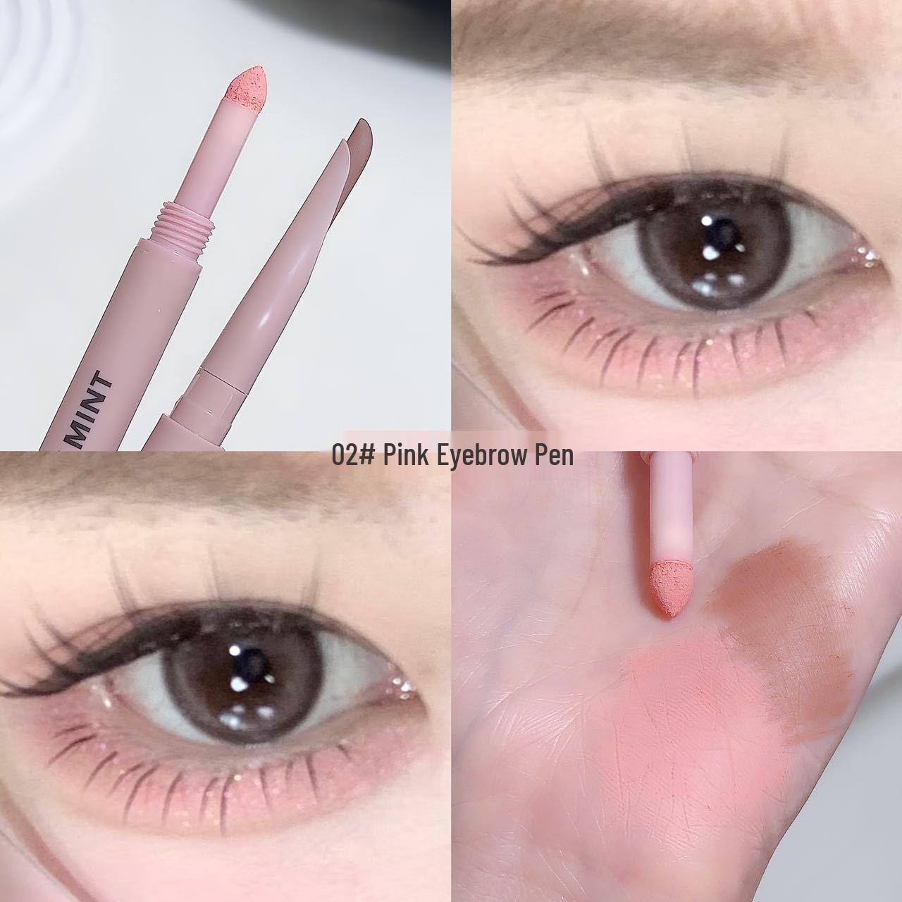

Sweet Mint Dual-Ended Under-Eye Concealer & Eyeliner Pen: Natural Eyeliner, Highlighter & Shadow Duo for Under-Eyes.