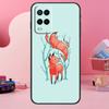 Winter Fox Foxes Case For Oppo A18 A38 A58 A78 A98 A74 A54 A94 A80 A60 A40 A96 A76 A16 A15 A17 A57 A77 A5 Pro