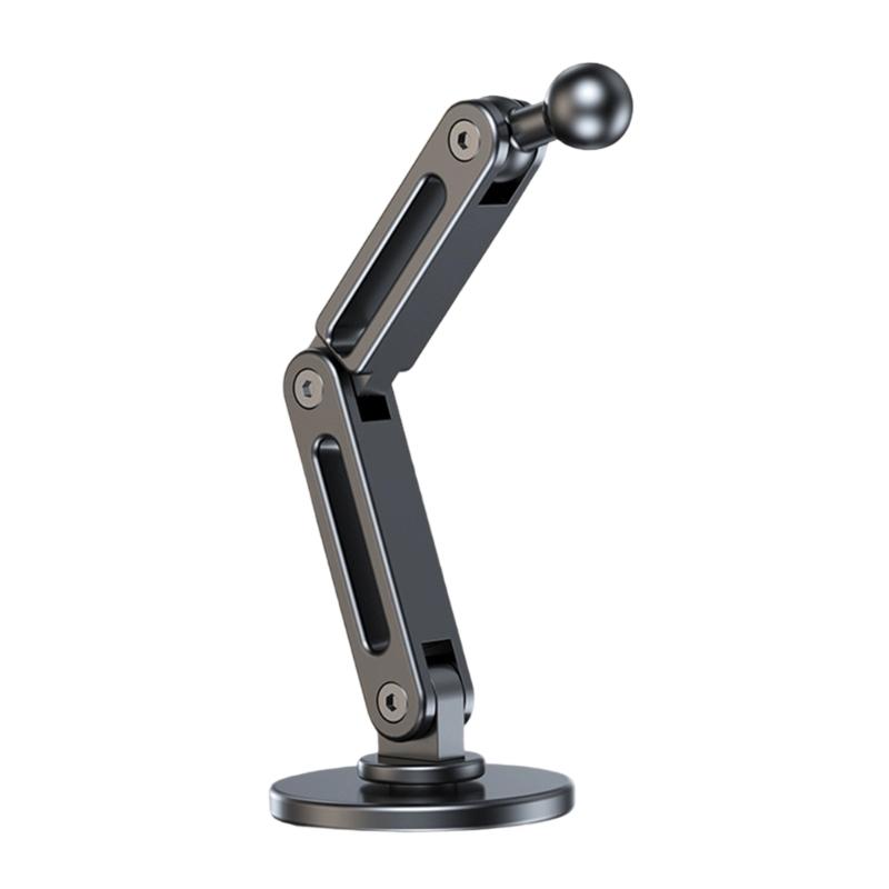 Universal 17mm Ball Joint Aluminum Car Mount Base Socket Adhesive Mount Easy to Use for map & Magnetic Phone Holders