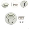 Cabinet Lock Pull Latch Locking Marine Boats Compact Hardware Versatile Accessories RV Round