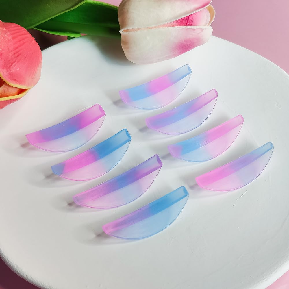 Libeauty Lash Lift Silicone Reusable Lash Perm Size 8 Lash Curling Lash Lifting Ideal for Lifting Eyelashes Pads, Rods, Pairs, Pads, Shield,