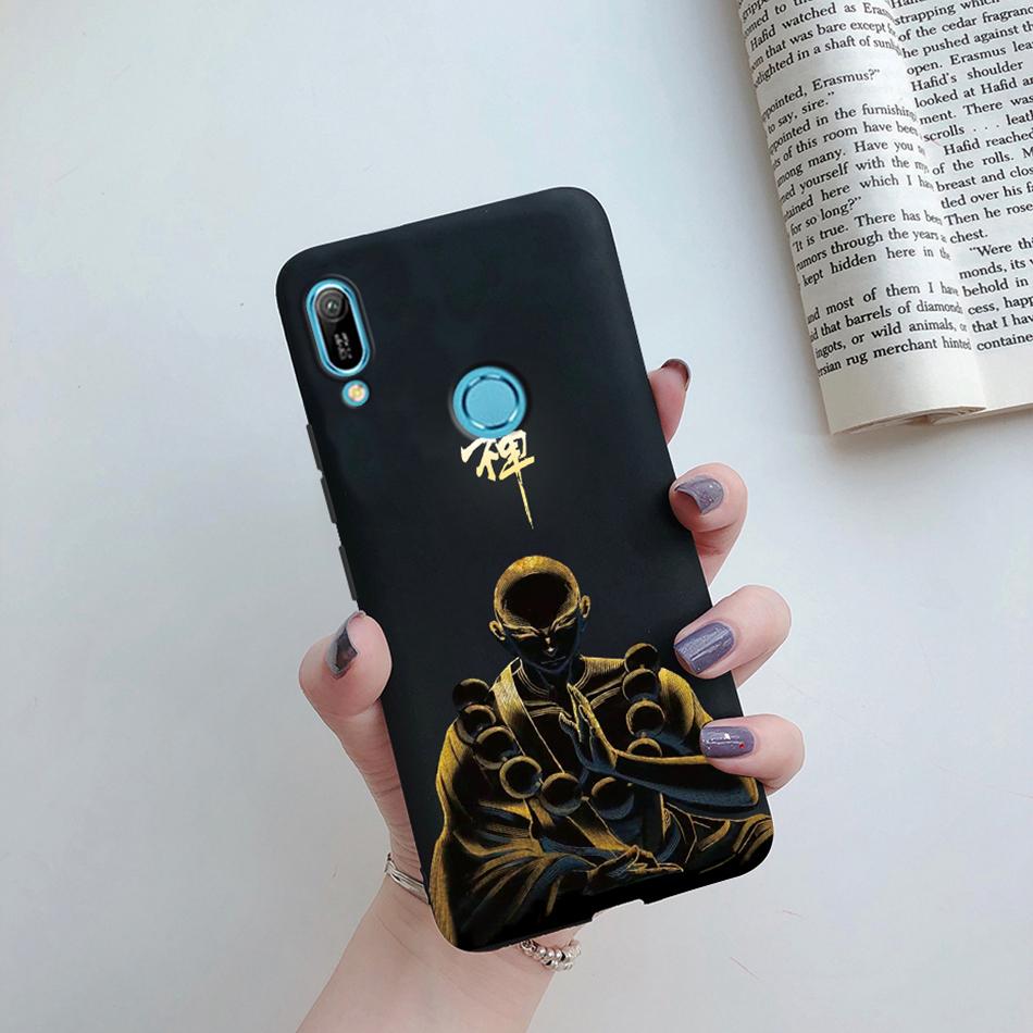 For Huawei Y6s 2019 Case Huawei Y9s Phone Case Fashion Flower Soft Silicone Back Cover For Huawei Y6 Pro 2019 MRD-LX2 Y 6S Etui