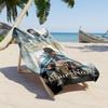 Football Messi Personalized Text Beach Towel Soft Durable Quick-Dry Portable for SwimmingBeachCamping Travel Beach AccessoriesGym
