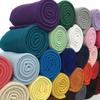 100% Cotton 2x2 Ribbed Fabric for Collars, Cuffs & Hems - Sweatshirt Rib Knit