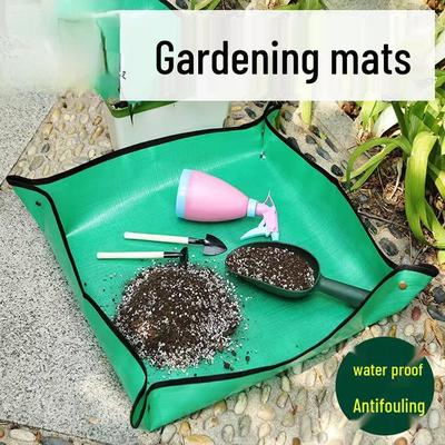 Garden Plant Potted Mat: Indoor Transplanting, Gardening, and Soil Changing Mat for Succulents and Flowers.