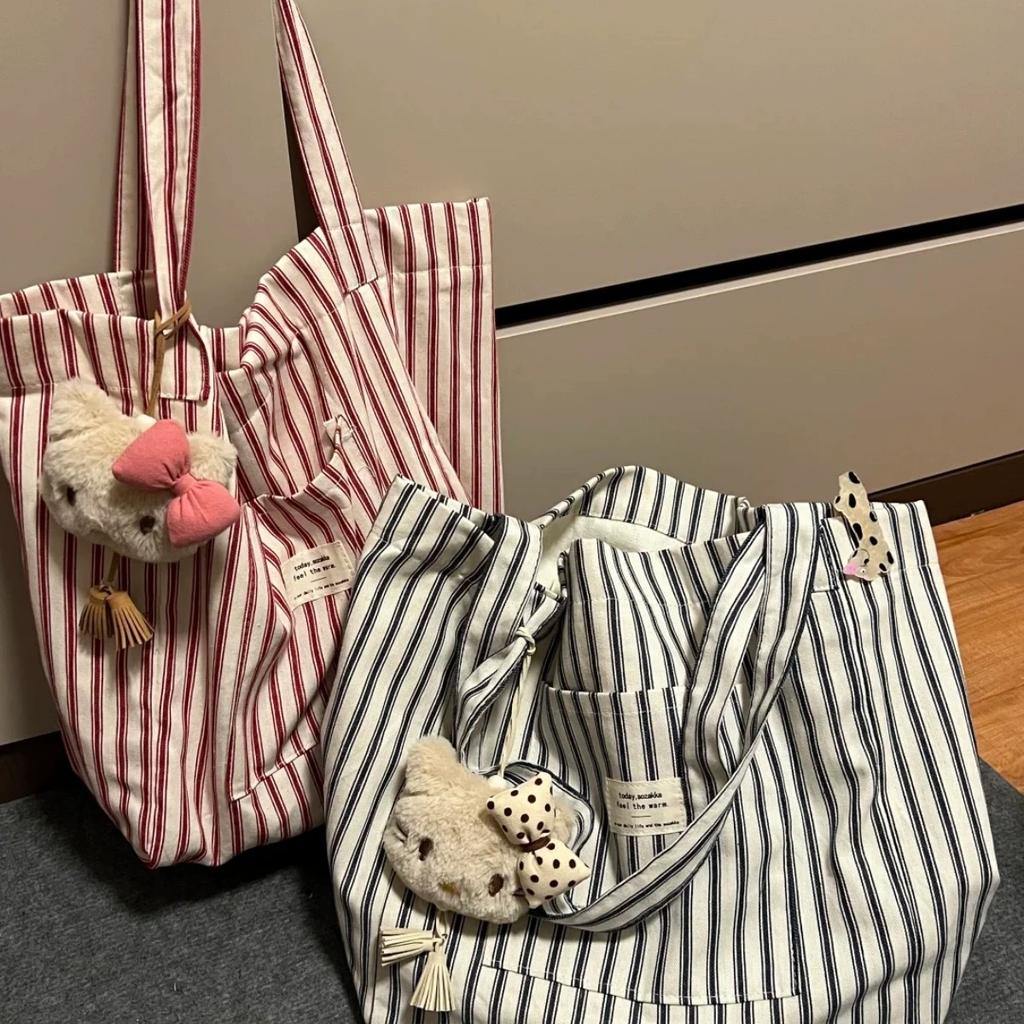 Texture niche large-capacity bag women's fashion summer new canvas shoulder