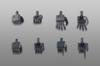 Frame Arms Second RE2 Height 160mm Scale Plastic Model FA126 RF-12/B Jive Approx. 1/100