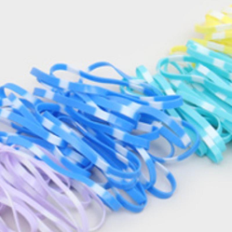 Daiso Polka Dot Pastel Tpu Bands  Pack Of 120