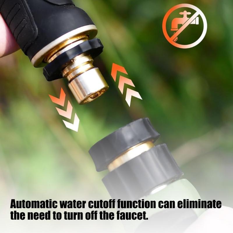 Professional Watering Nozzle High Pressure Water Nozzle Sprayer Heavy Type Garden Water Guns for Watering Plant