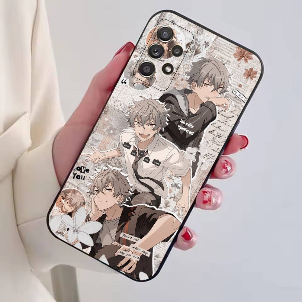Game Ensemble Stars O-Ogami Koga Phone Case Black Silicone Soft For Samsung S25,S24,S21,S22,S23,S30,Ultra,S20,Plus,Fe,Lite