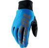 100% Hydromatic Brisker Cycling Gloves (blue)